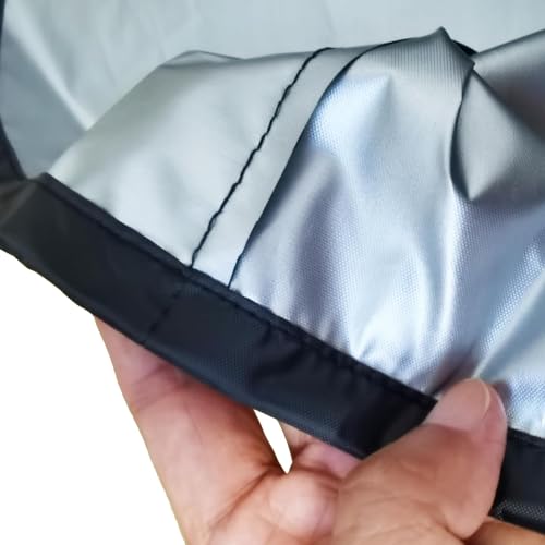 AniWorld Microscope Dust Cover Fit Standard Microscopes, 35 cm L x 20 cm W x 40 cm H with Lens Meter Instruments Accessories, Waterproof Jacket for Laboratory Office Students Microscopes