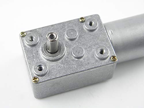 CHACNS 370WG Reducer Electric Motor High Torque 24V DC 80RPM Engine Mini Turbine Worm