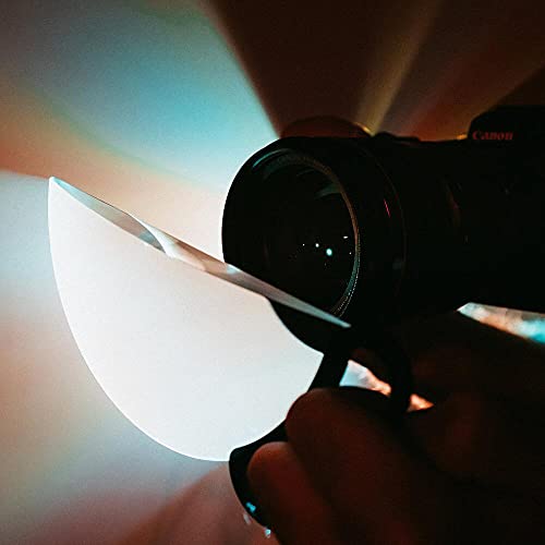 Handheld Diopter Lens Filter Ghost Prism Lens Photography Fractal Foreground Blur for Effect Camera Prism 100mm Handheld Split Diopter FX Filter