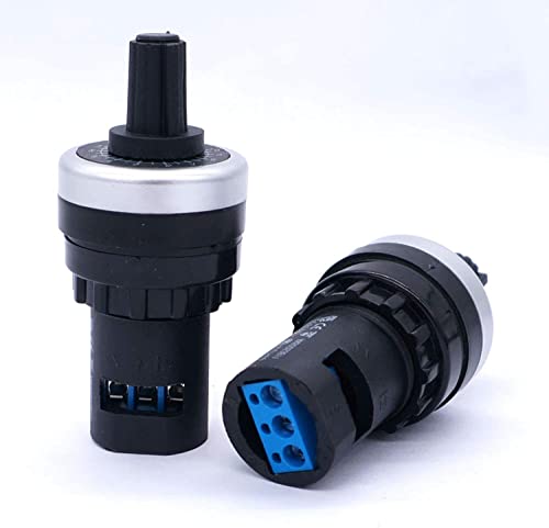 Taiss LA42DWQ-22 1K Rotary Potentiometer 22mm Inverter Converter Resistance Variable Drive Potentiometer 1k ohm