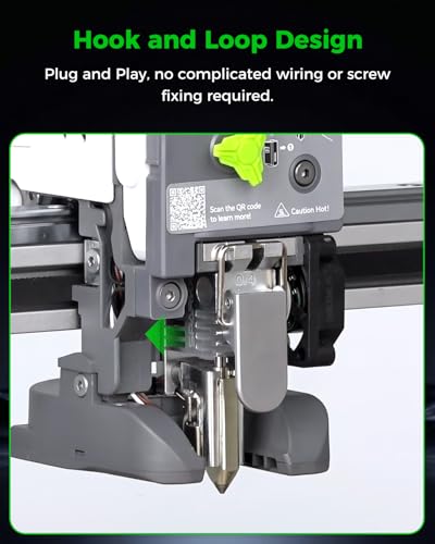 Creality Official SPARKX i7 Hotend with 0.2 mm Nozzle, All Metal Integrated Extruder Hot End, 300℃ High Temperature Resistance, 3D Printer Heating Block Replacement Accessories for SPARKX i7 Combo 0.2mm