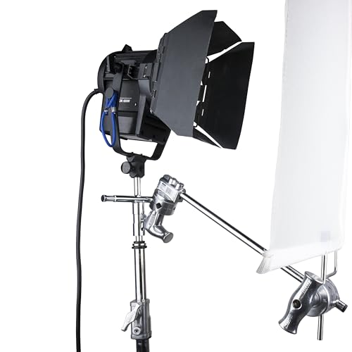 Kupo 3-Way Baby Adapter with Three 5/8 inch Baby Pins and One Baby Receiver for Mounting Multiple Lights on a Single C-Stand or Light Stand (KG024612)