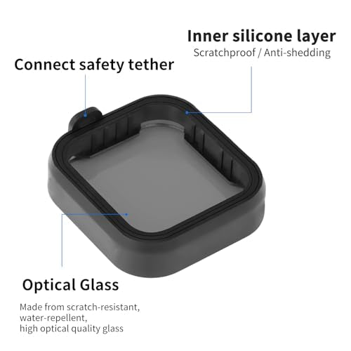 SOONSUN 4-Pack ND & CPL Lens Filter Set for GoPro Hero 13 Black