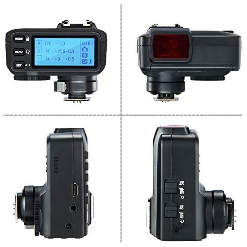 Godox X2T-O TTL Flash Trigger 1/8000s HSS TTL Manual Function for Olympus Panasonic Cameras with Clean Cloth (X2T-O)