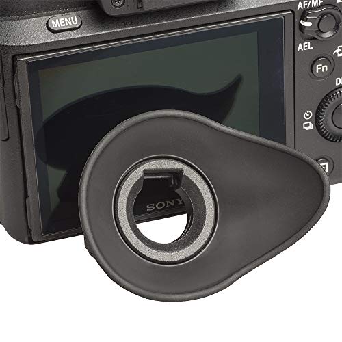 Hoodman HEYES HoodEYE Camera Eyecup Eye Cup Viewfinder Eye Piece for Sony Alpha7 Alpha7II Alpha7III Alpha7R Alpha7RII Alpha7RIII Alpha7S Alpha7SII Alpha9II A58 A57 A65