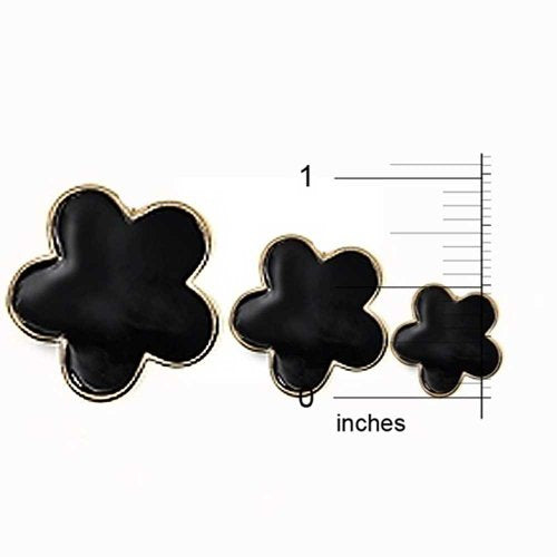 Bling Jewelry White Clover Flower Long Silver Plated Brass Station Tin Cup Chain Wrap Layer Necklace For Women 42 Inch