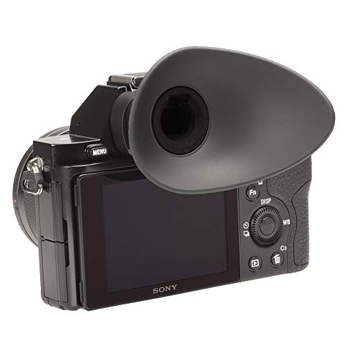 Hoodman Glasses Model HEYESG HoodEYE Camera Eyecup Eye Cup Viewfinder Eye Piece for Sony Alpha7 Alpha7II Alpha7III Alpha7R Alpha7RII Alpha7RIII Alpha7S Alpha7SII Alpha9II A58 A57 A65