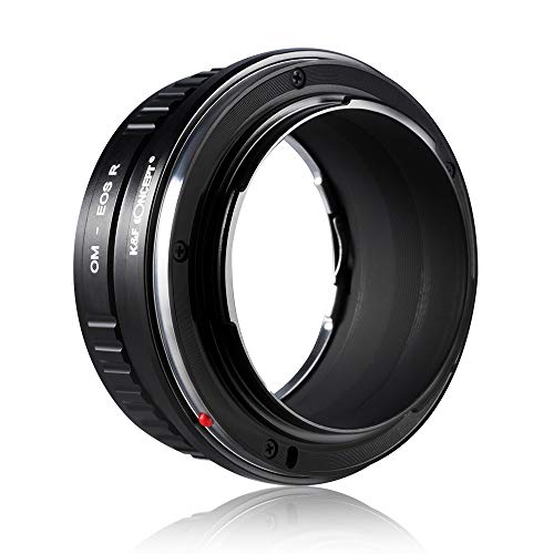 K&F Concept Lens Mount Adapter Compatible for Olympus OM Lens to Canon EOS R Camera Body