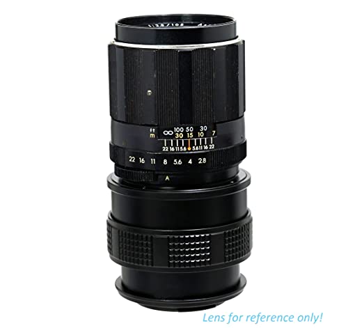 Fotasy M42 Lens to Sony E-Mount Focusing Helicoid Adapter, 42mm Screw Mount lens to E-Mount Macro Extension Tube, fits Sony a3000 a3500 a5000 a5100 a6000 a6100 a6300 a6400 a6400 a6500 a6600 M42 Lens - NEX Helicoid