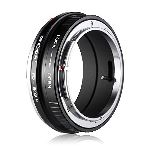 K&F Concept Lens Mount Adapter for Canon FD FL Lens to Canon EOS R Camera Body