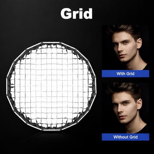 Godox S120T Grid for 47.2" Softbox, Honeycomb Grid Light Modifier