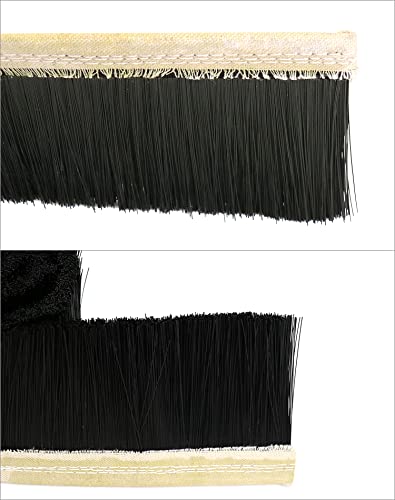 QWORK® 100mm x 1M Engraver Dust Cover Brush for CNC Machine Engraving Machine