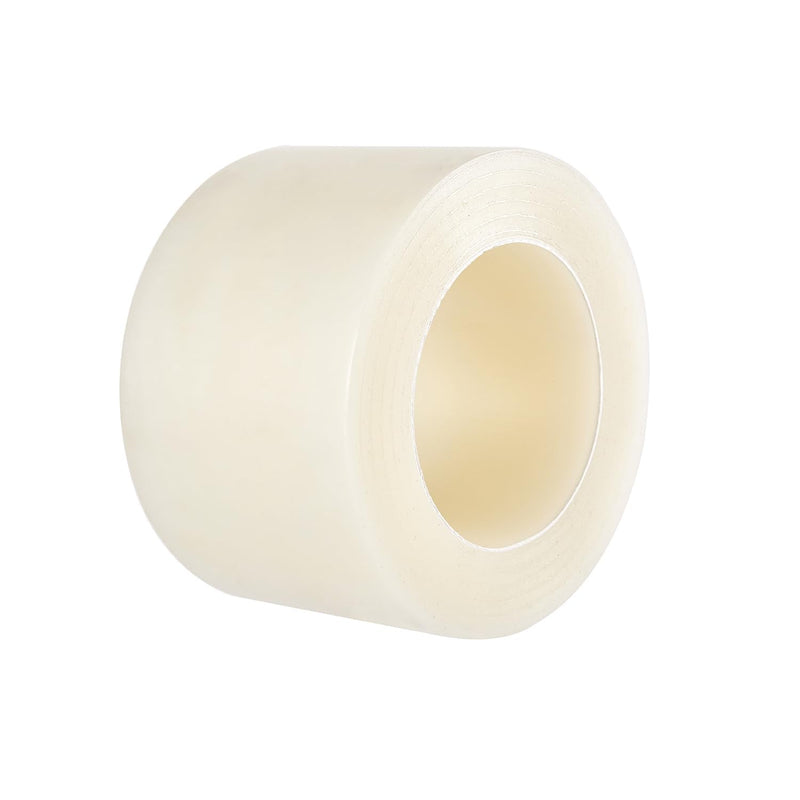 Transparent Door and Window Weather Stripping Tape, Clear Draft Isolation Sealing Film for Door Stopper, No Residue Adhesive (4 Inch x 33 Yards) 4 Inch x 33 Yards