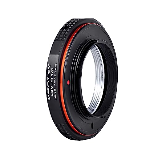 PHOLSY Lens Mount Adapter Compatible with M39 LTM Lens to MFT M4/3 Camera Leica 39mm to M4/3