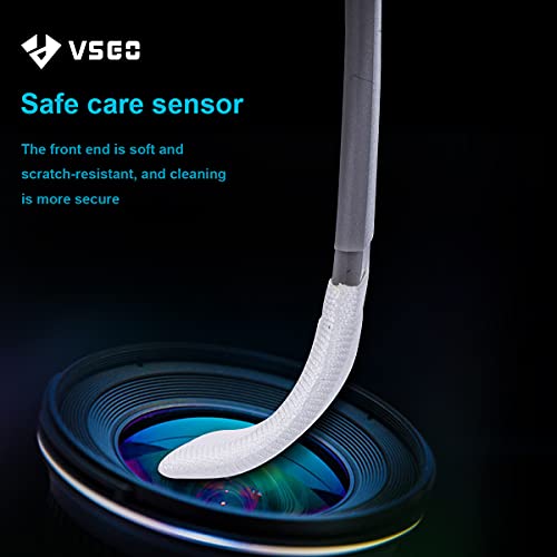 VSGO 12pcs APS-C Camera Sensor Cleaning Kit, Sensor Cleaning Swabs, Compatible with DSLR & SLR Digital Cameras (V-S02-12) D186731