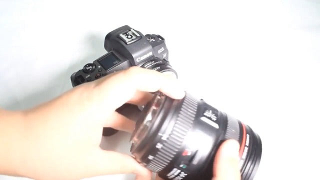 Lens Mount Adapter EF-EOS R Auto-Focus Lens Converter Compatible with Canon EF/EF-S Lens for Canon R Mount Camera EOS R, RP, R3, R5, R6, R6II, R7, R8, R10, R50, R100 EF-EOSR