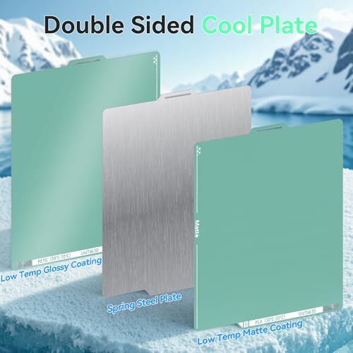 Energy-Saving Cold Build Plate for Bambu Lab X2D/P2S/P1S/A1/P1P/X1C/X1/X1E A1/P1/X1 Series
