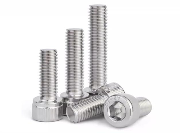 happinesspark 304 stainless steel DIN912 hex socket cap screw kit with nuts and washers, M2-M5 assortment
