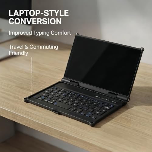 Keyboard Case Compatible with Lenovo Legion Go, Snap-On Keyboard Cover