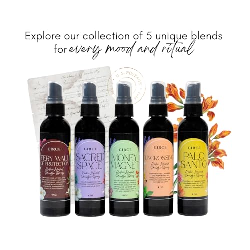 CIRCE Uncrossing Smudge Spray - Remove Negativity, Juniper & Lavender, 4oz