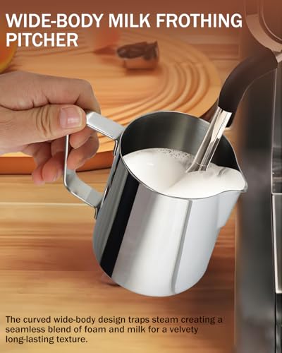 Belly Moka stainless steel pour over coffee dripper with reusable filter, silver finish, and 11.8oz capacity for 1-2 cups.