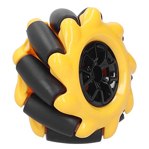 [Australia - AusPower] - Eujgoov Mecanum Wheel, 48mm Omni-Directional Wheel Smart Robot Car Accessories DIY Toy Components (2 Pairs) 2 Pairs 
