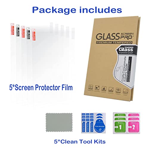 5PCS Screen Protector for Anycubic Photon M3 Max, M7 Max, Resin 3D Printer 13.6'' Screen Protective Film for Photon M3 Max,M7 Max 13.6'' LCD 3D Printers 13.6 inch
