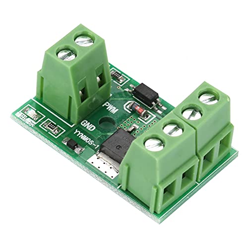 MOSFET Driver Module, Control Module MOS, 3-20V to 3.7-27VDC 10A Switching Module Field Effect Module, High Energy PWM Switch Control Board, YYNMOS-1 FET Optocoupler