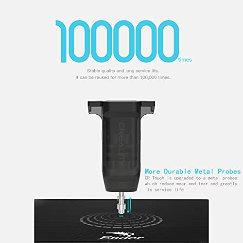Creality CR Touch Auto Leveling Kit, 3D Printer Platform Auto Leveling Sensor Kit for Ender 3/Ender 3 Pro/Ender 3 V2/Ender 3 Max/Ender 5/and CR 10 Series with 32 Bit V4.2.2/V4.2.7 Mainboard