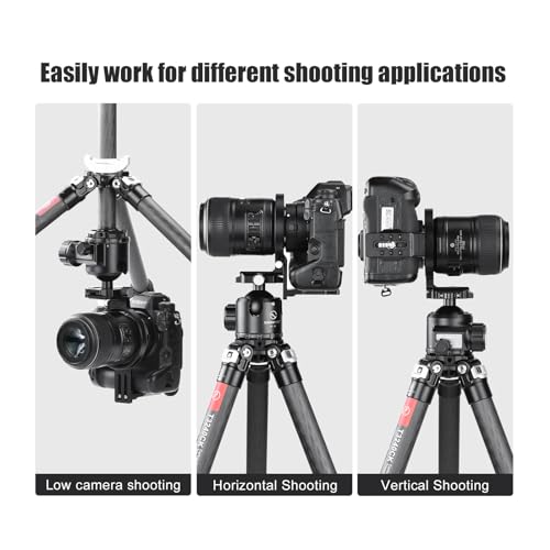 SUNWAYFOTO LS-Z9，80mm Rotating Collar for Z9,EOS R3, Tripod Mount Ring Lens Support Collar Arca Swiss Plate Mount DSLR Horizontal Vertical Switching