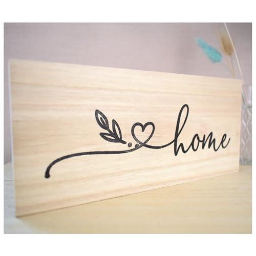 Home Solid Wood Freestanding Plaque. Wooden Shelf Sideboard Decor. Newlywed New Home Birthday Home Ornament. Aunt Friend Colleague Gift
