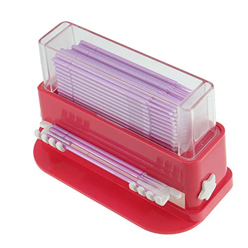[Australia - AusPower] - Dental Disposable Micro Applicator Tip Brush Dispenser with 100 Applicators 