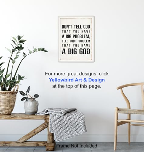 Everything Happens for a Reason Trust God Christian Wall Art Poster