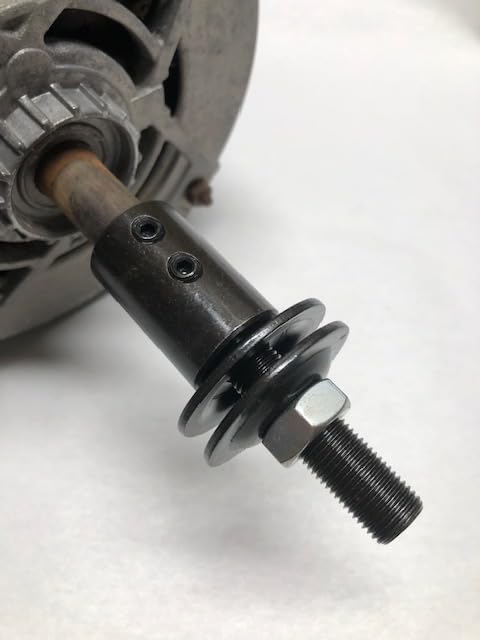 [Australia - AusPower] - 3-1/2” Short Shaft Arbor Extension fits 5/8" RIGHT side shaft Motor Arbor or Threaded Shaft Adapter for Buffing Grinding Wheels/For Bench Grinder Qty 1 