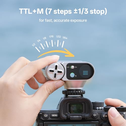 VILTROX TTL Retro Camera Flash for Fujifilm, GN12 1/8000s HSS Mini Flash