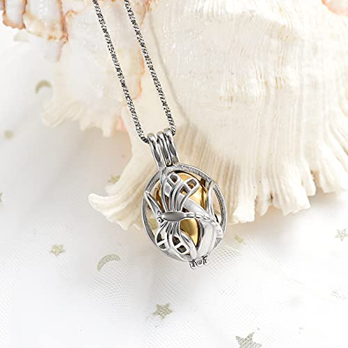 Dragonfly Cremation Jewelry Urn Necklaces for Ashes for Human/Pet Ashes Hollow Mini Urns Stainless Steel Memorial Locket Pendant Jar Keepsake Ashes Pendant Jewelry S-Gold