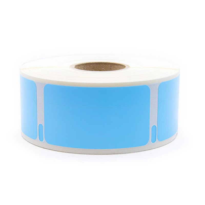 LabelValue LV-30330B 3/4" x 2" Blue Return Address Direct Thermal Labels Compatible with Dymo 450 Series and Earlier LabelWriter Printers - 750 Labels Per Roll