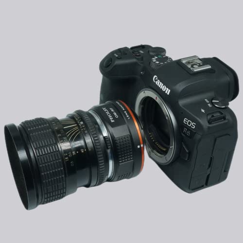 PHOLSY Lens Adapter Compatible with Olympus OM Lens to Canon RF Camera Olympus OM to Canon RF