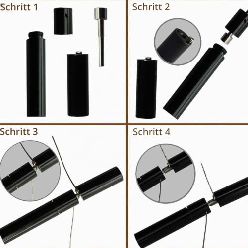Leeko Coil DIY 5-in-1 Tool Electronic Cigarette Kit Mini Coil Multi Tool Changing Accessory Set (Black) Kit V3