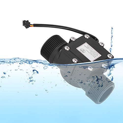 YF‑DN32 G1.25in Flow Meter Water Flow Sensor Pipe Water Flowmeter Counter DC3‑24V Hall Sensor for Water Heaters Drinking Fountains