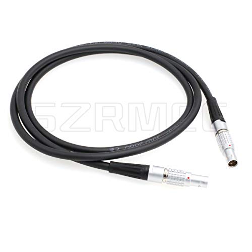 SZRMCC for ARRI Cameras 5 Pin Male to 5 Pin Male Timecode Cable for Sound Devices Ambient Lockit Zaxcom TC in/Out 60cm