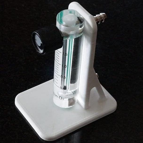 [Australia - AusPower] - 0.1-1.5LPM Gas Flow Meter with Control Valve, Oxygen Flow Regulator, Gas Flowmeter for Gas Oxygen Air Flow Meter, M10 Connector 