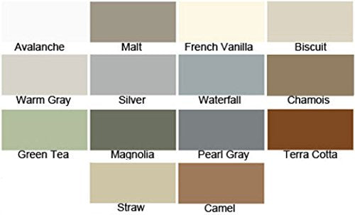 COLORFAST INDUSTRIES silicone caulk in Avalanche, matching Mapei sanded or rough grout color