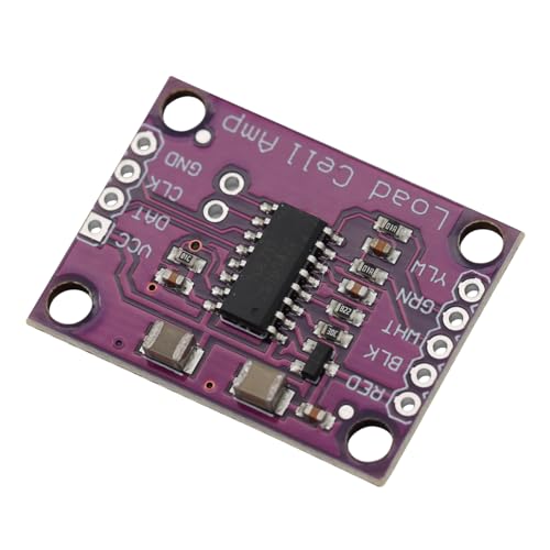 3PCS CJMCU-711 HX711 development board module Converter | High Precision Electronic Scale Load Cell 24-bit Double Channel A/D Converter Chip Converter for Electronic Precision Scales