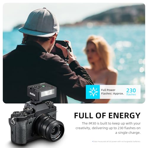 Godox iM30 GN15 Mini Camera Flash Speedlite