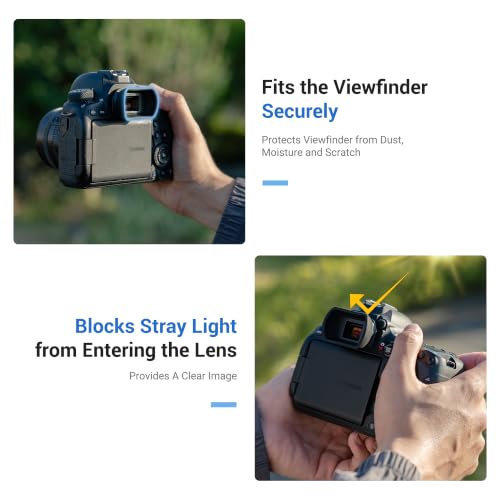 Long Soft EF Eyecup Eyepiece Viewfinder for Canon Rebel T7 T6 EOS 90D 80D Canon Ef Eb Replacement