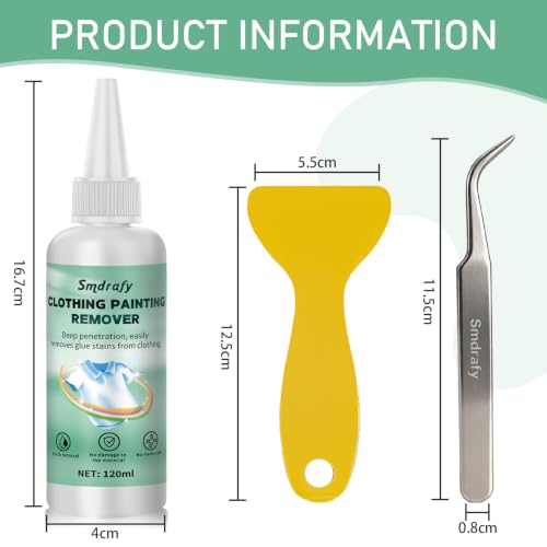 120 ml flock remover, pressure corner flex remover, flock remover cleaner | Quickly and easily removes marks from clothes, flock remover cleaner, adhesive remover