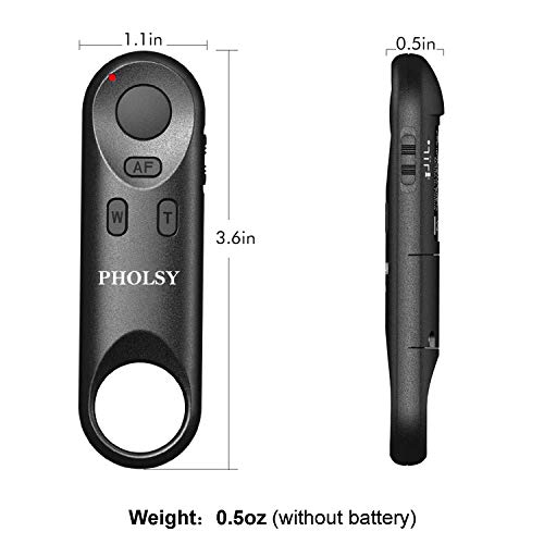 Camera Remote Control for Canon Replaces Canon BR-E1 PHOLSY Remote Shutter