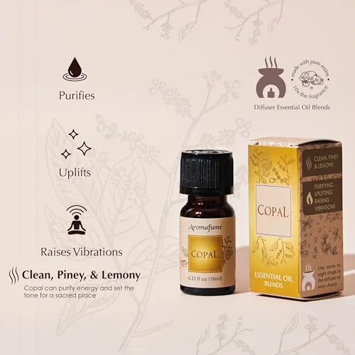Spiritual Awareness Resin Diffuser Blend Gift Set, 5x10ml, Aromafume