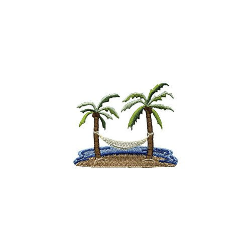 Tervis Palm Tree & Hammock Scene Made in USA Double Walled Insulated Tumbler Cup Keeps Drinks Cold & Hot, 16oz - 4pk, Unlidded